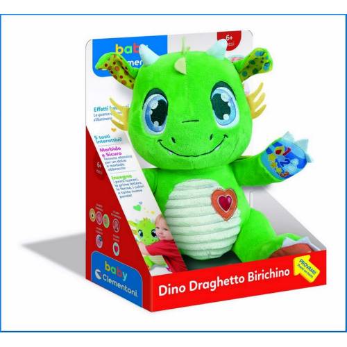 Peluche interativo de dragão