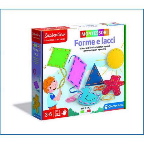 Montessori - Formes et lacets
