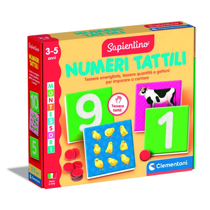 Montessori - Numeri Tattili New