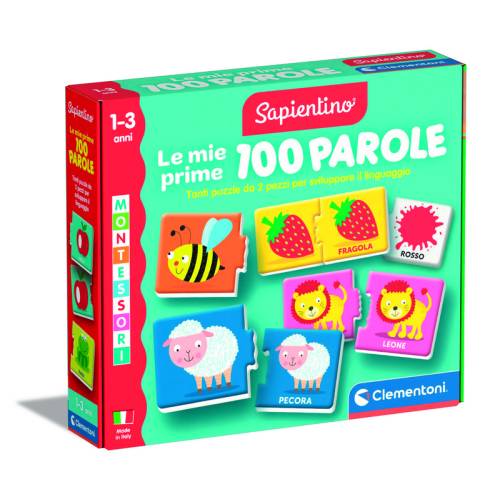 Les 100 premiers mots de bébé Montessori