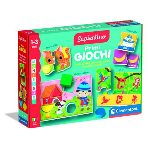 Primeros juegos para bebés Montessori