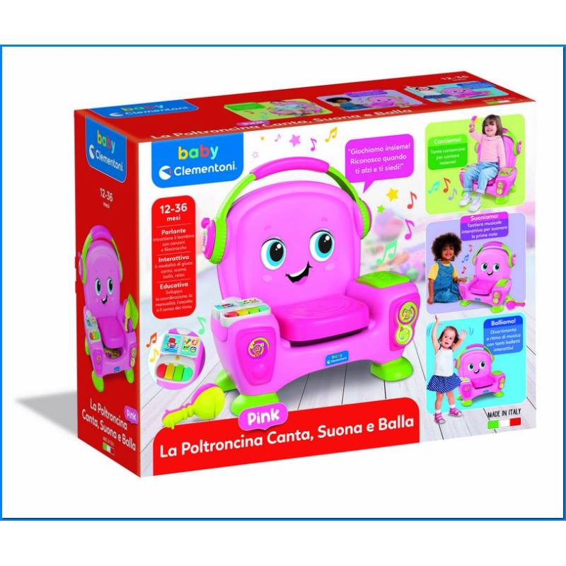 Cadeirão cor-de-rosa