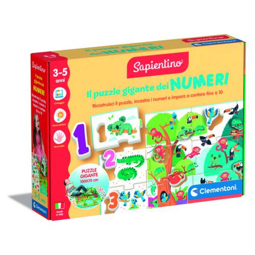 Puzzle de números gigantes