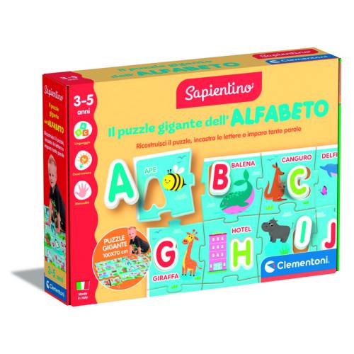 Casse-tête alphabétique géant