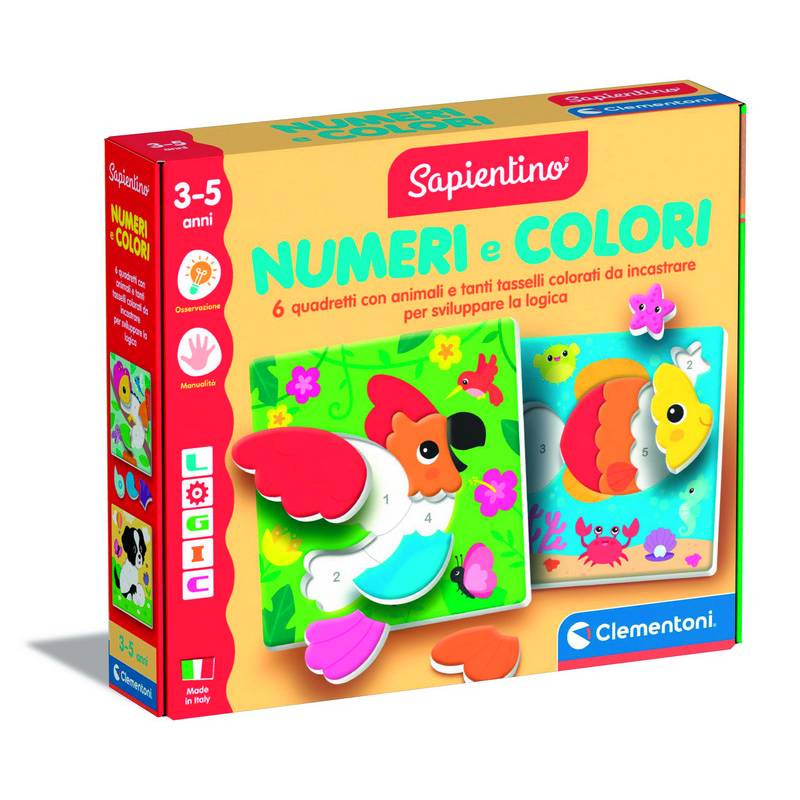 Sapientino Logic - Numeri E Colori