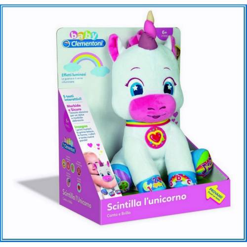 La licorne Scintilla chante et scintille