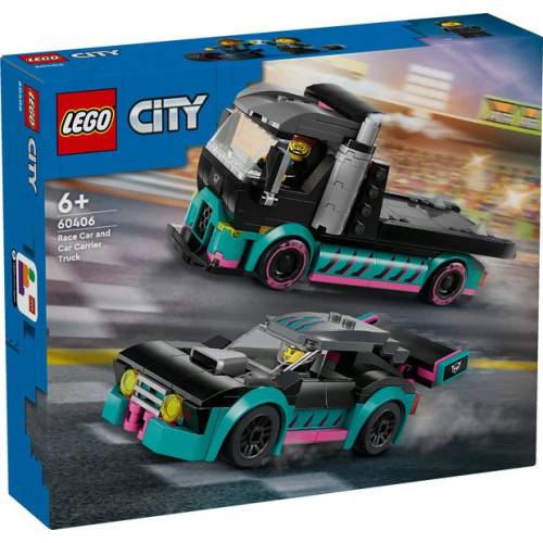 Auto Da Corsa E Trasportatore