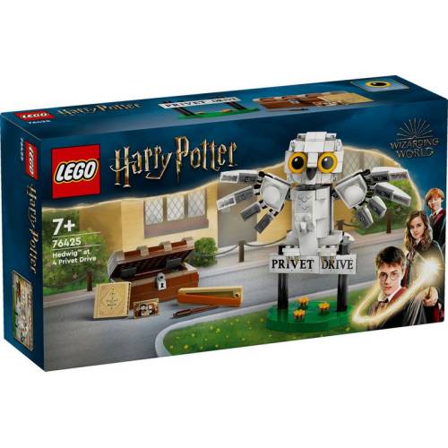 Hedwig en el número 4 de Privet Drive