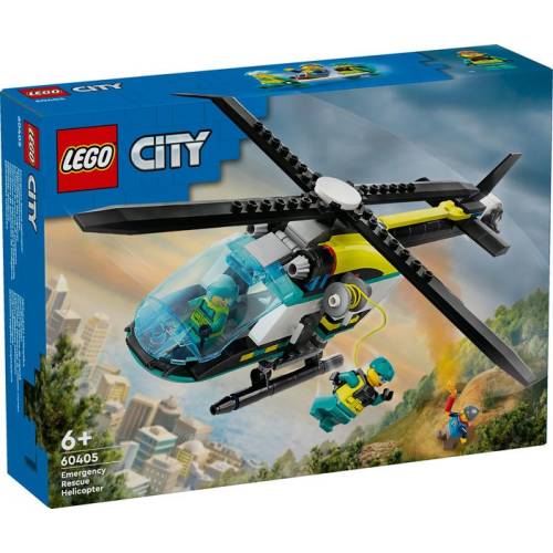 Helicóptero de rescate de emergencia