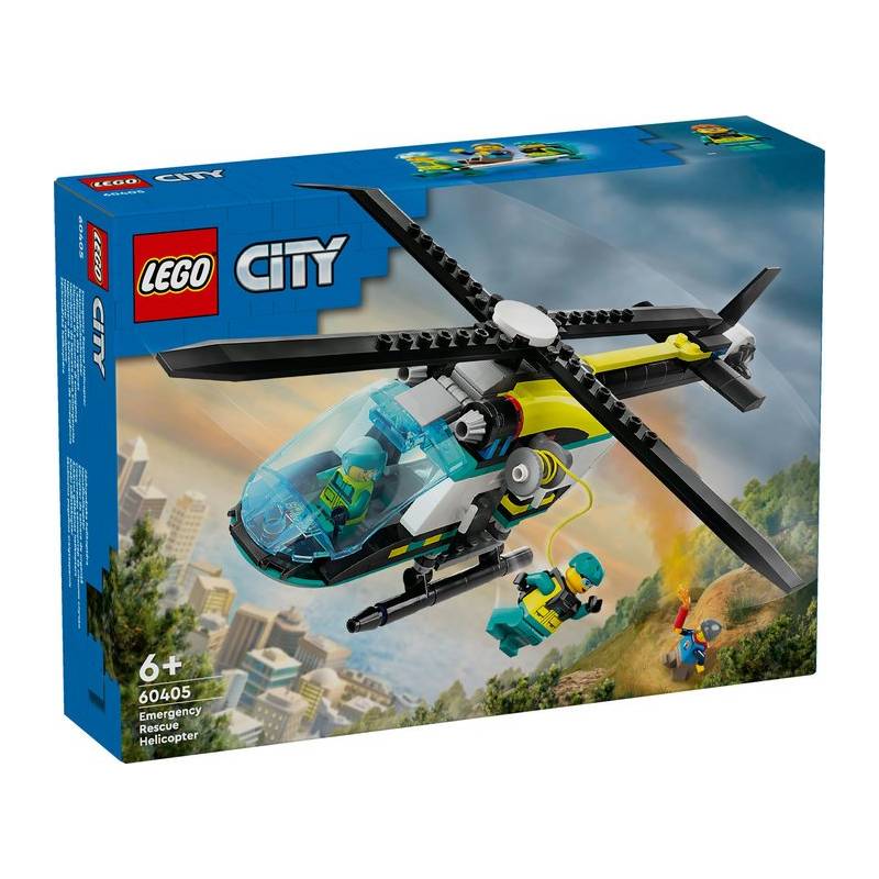 Helicóptero de resgate de emergência