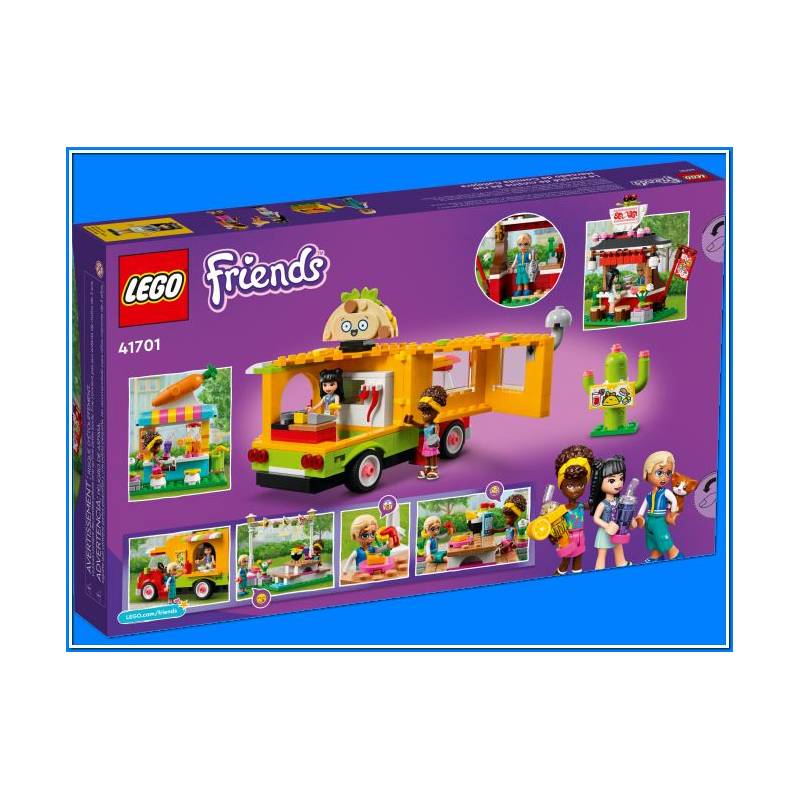 O mercado alimentar de rua