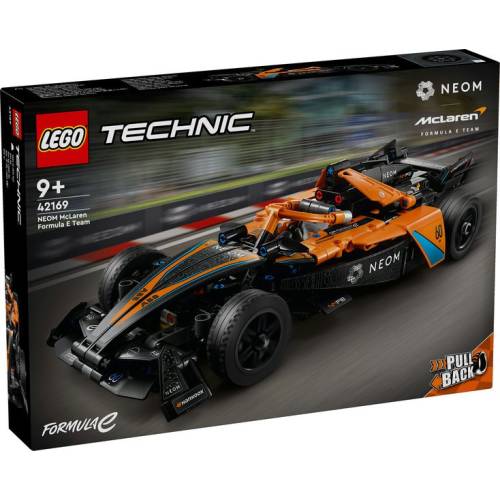 Voiture de course Neom Mclaren Formula E