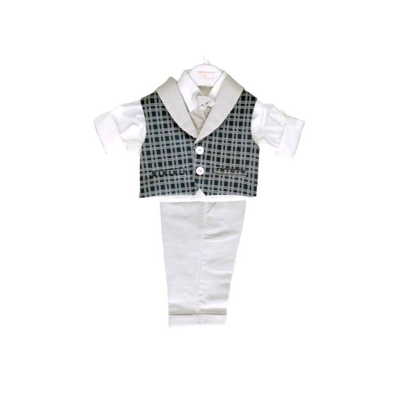 Ropa para recién nacidos - Elegante traje de bebé Bautizo primer cumpleaños ceremonia - Vendita Abbigliamento Neonato