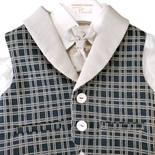 Elegantes Baby Outfit Taufe erster Geburtstag Zeremonie -  2