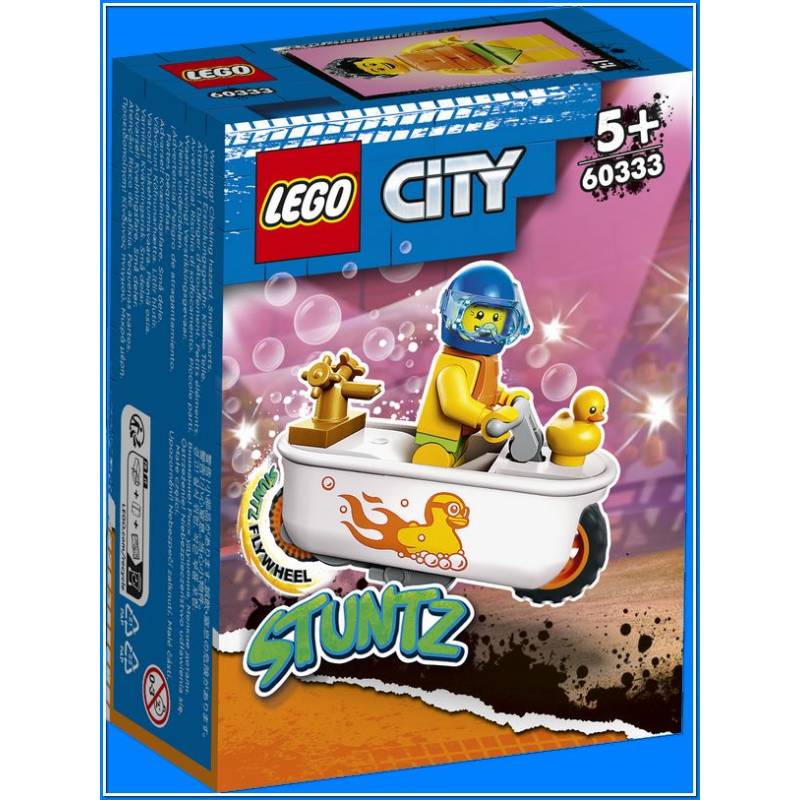 Banheira de bicicleta acrobática