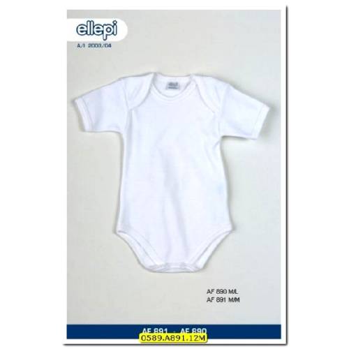 Bodysuit M/M 12 Meses - Pcs. 6