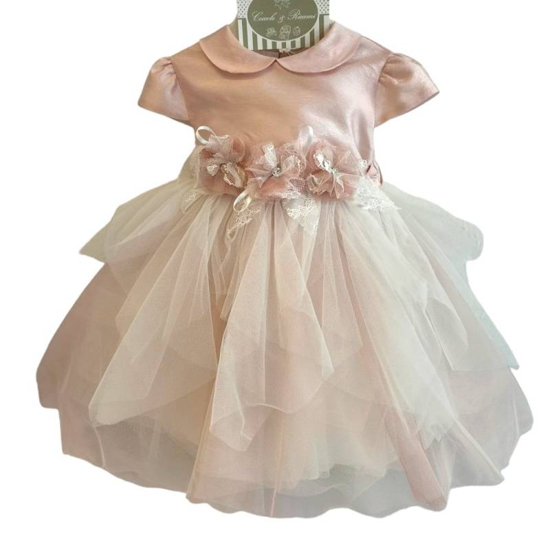 Baby Girl Christening Dresses - Baby girl christening and ceremony dress Minù 12 and 18 months - Vendita Abbigliamento N