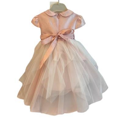Baby Mädchen Taufe und Zeremonie Kleid Minù 12 und 18 Monate - 