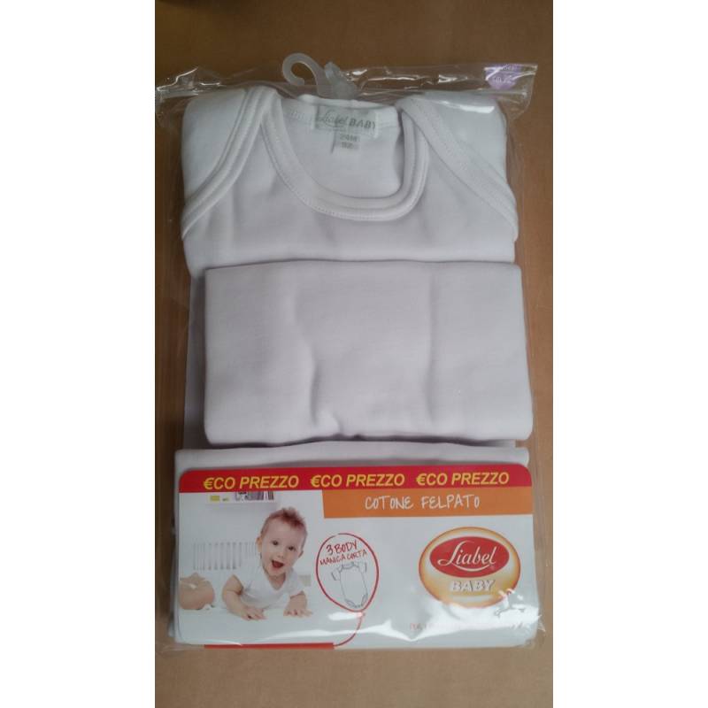 M/C Plush Bodysuit 9 Months - Pcs. 6