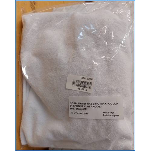 Maxi Cradle Mattress Cover S/Waxed
