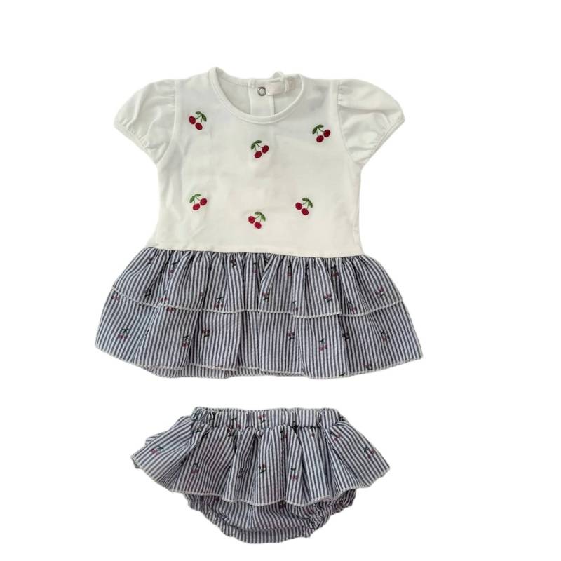 Vestido de verano bebé niña Ninnaoh 3 meses - 