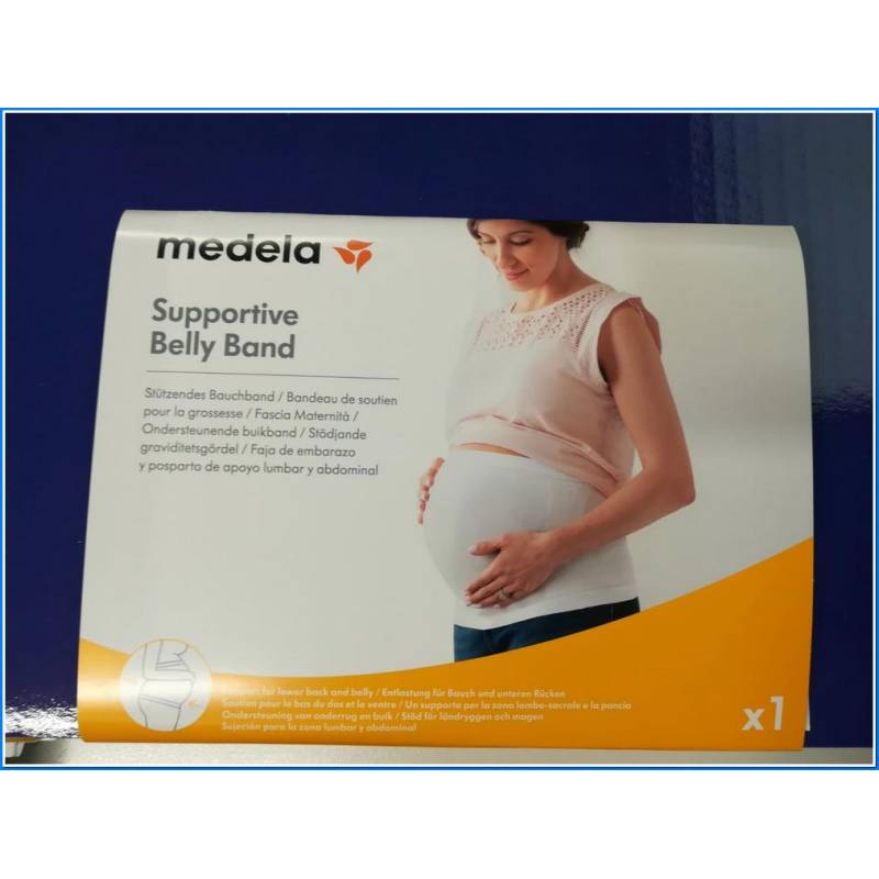 Faixa para a cabeça de maternidade tamanho L branco
