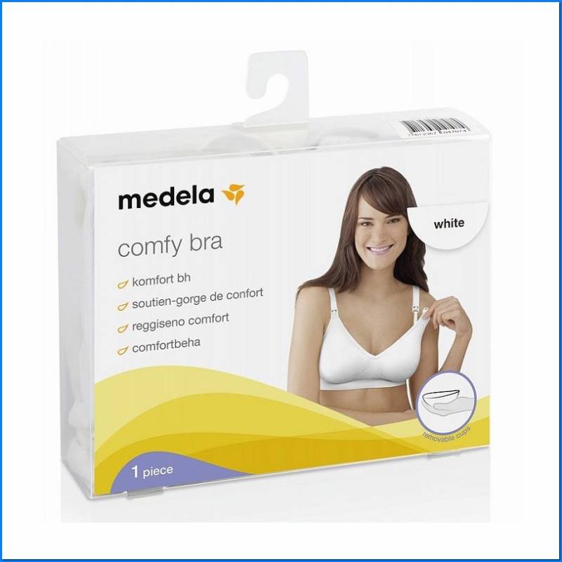 Comfort Bra S White