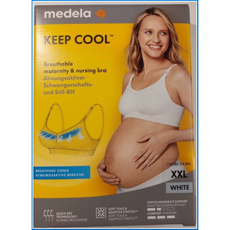 Keep Cool Bra White Xxl