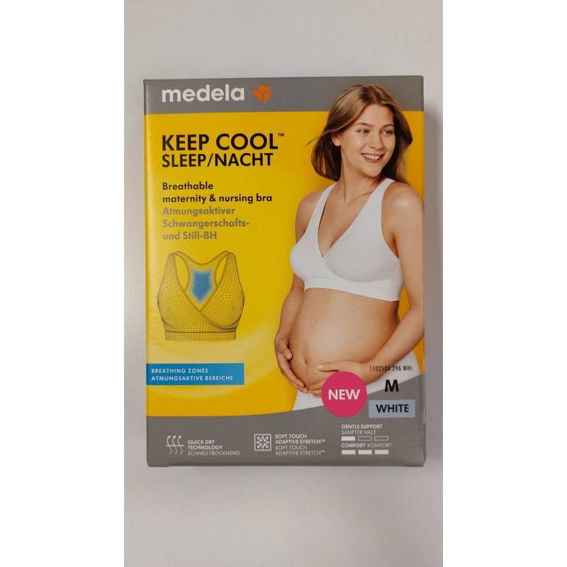 Reggiseno Keep Cool Notte Bianco M