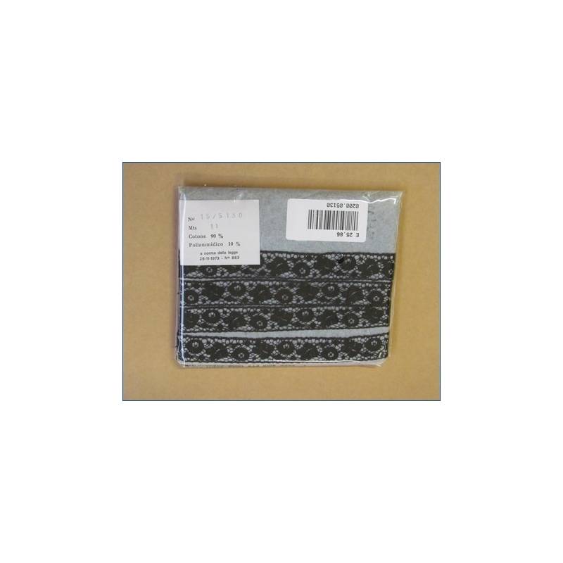 Valenciennes Lace Preto