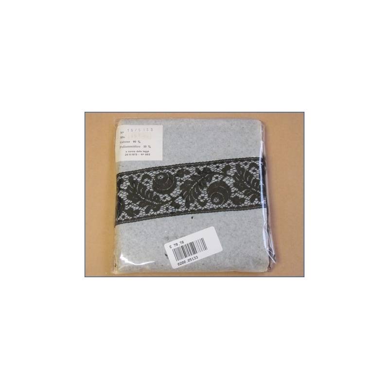 Valenciennes Lace Preto