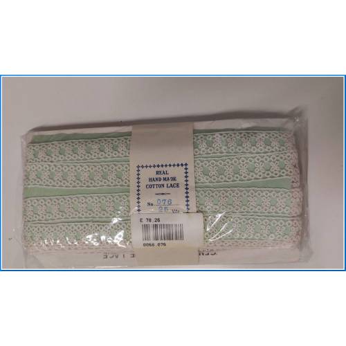 Encaje de algodón hecho a mano- Mt.22,86