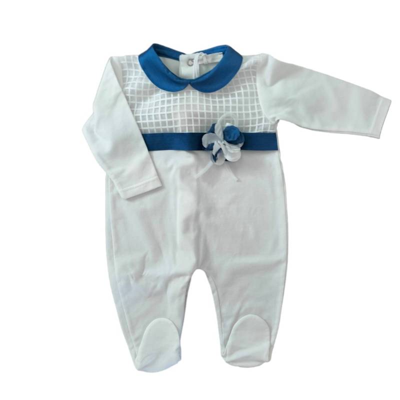 Newborn cotton sleepsuit Ninnaoh 3 months - 