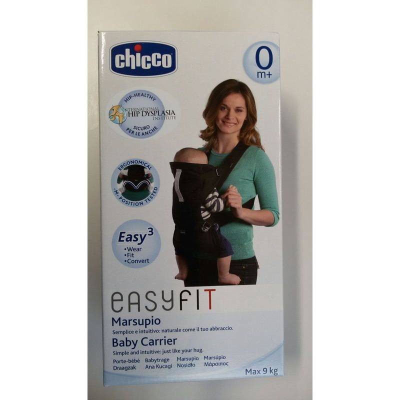 Mochila Porta Bebé Easy Fit Negro Noche