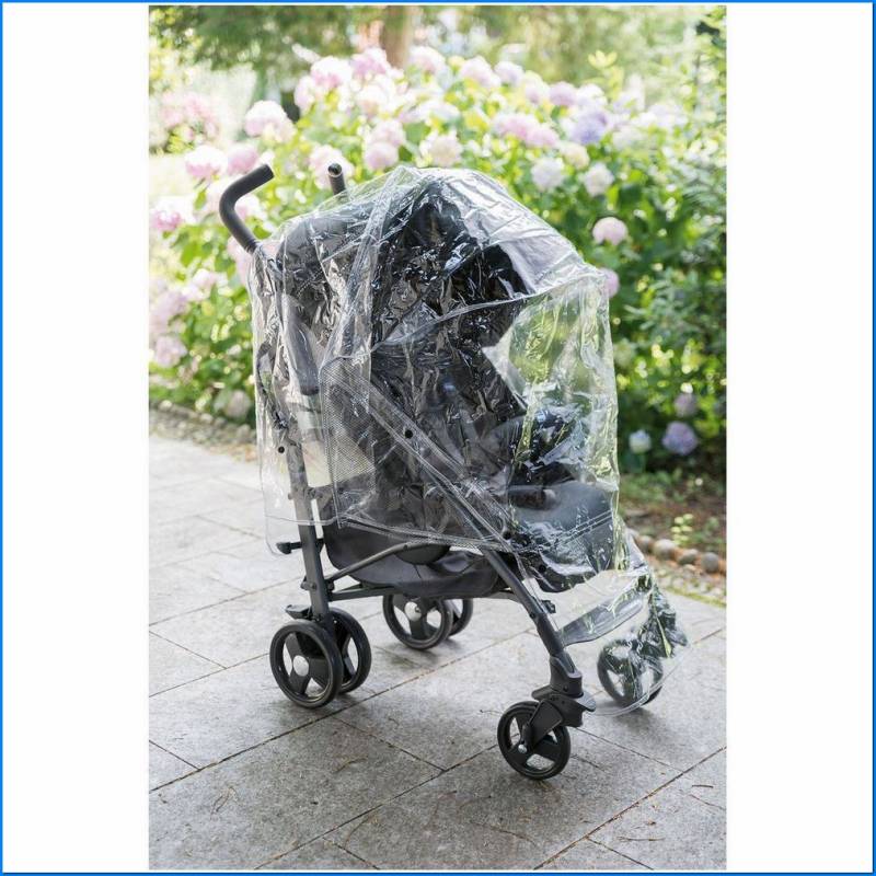 Capa de chuva de luxo para carrinho de bebé