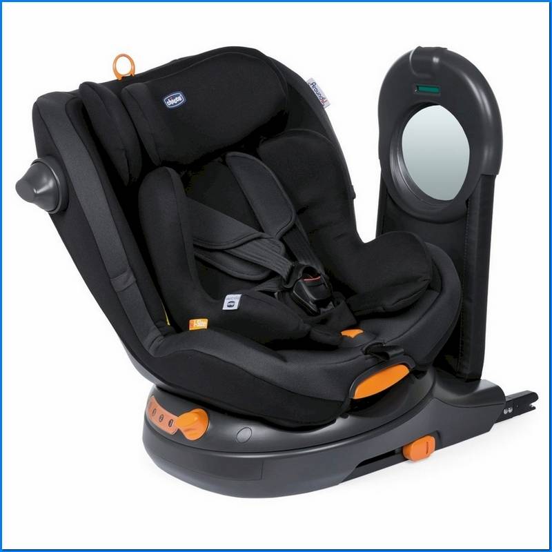 Seggiolino Auto Around U Jet Black