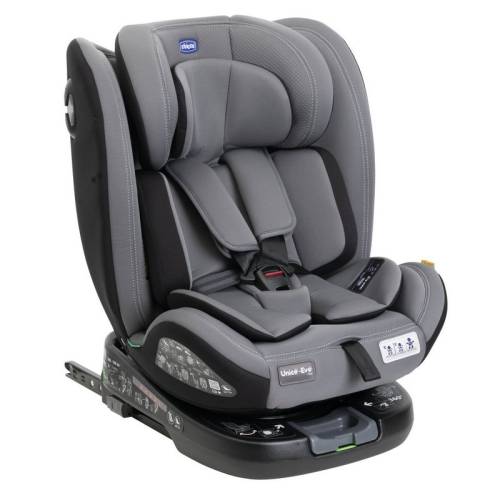 Asiento Coche Unico Evo Es Gris Negro
