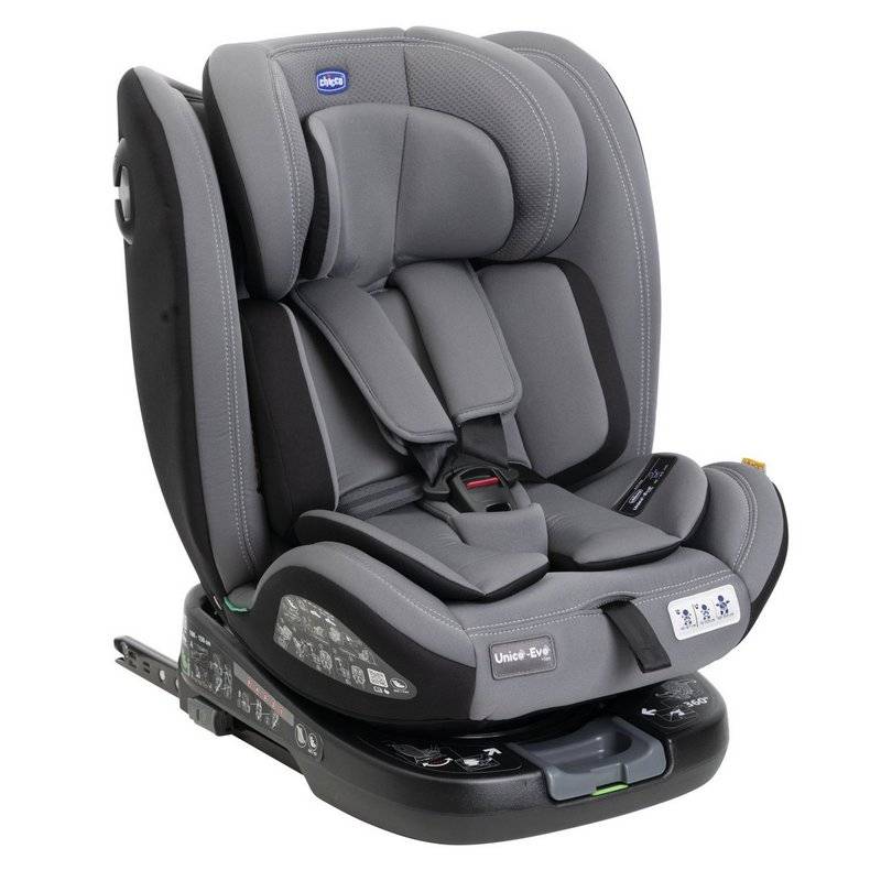 Car Seat Unico Evo Is Grey Black