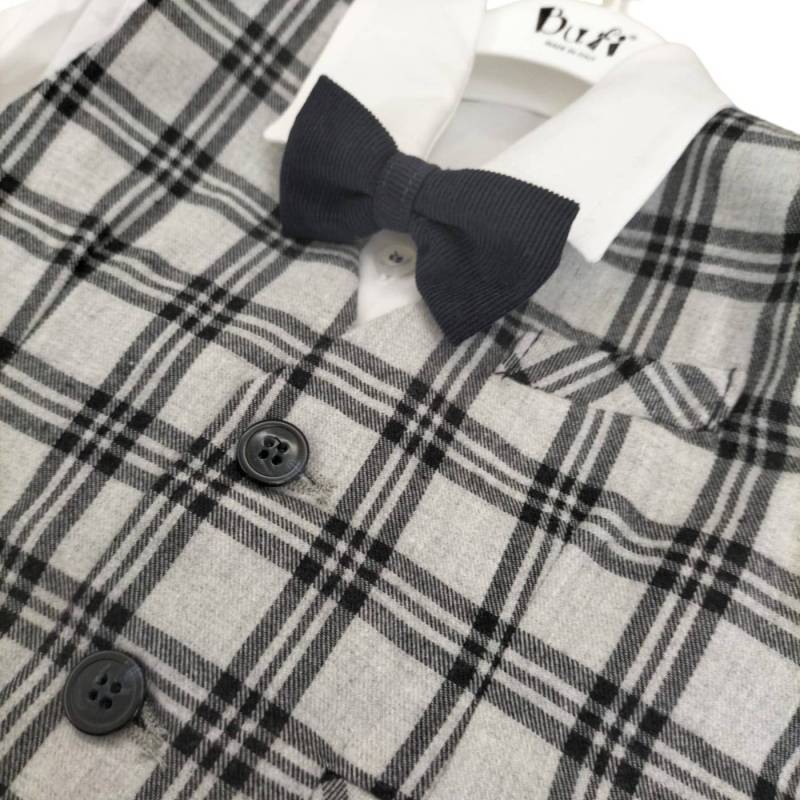 Elegante traje de bautizo y ceremonia para niños de 12 y 18 meses - 