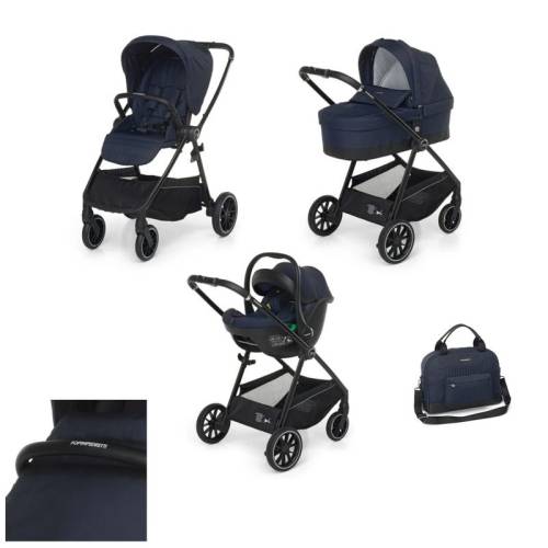 Trio Divo Reisesystem I-Größe Marine