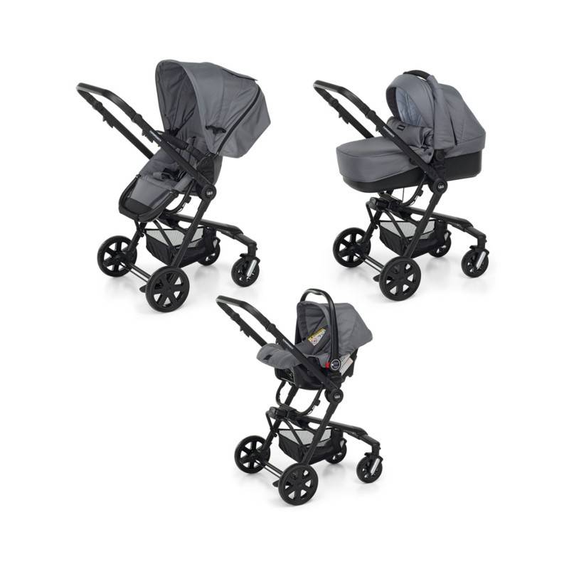 Trio Up3 Travel Syst. Titanium+Saco