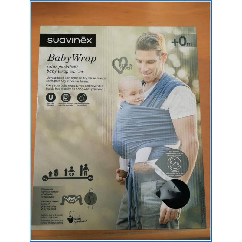 New Suavinex Babywrap Grey