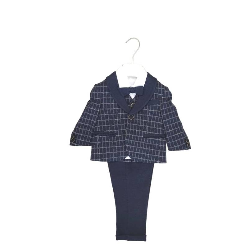 Fato de bebé elegante para cerimónia de batizado tamanho 6 meses - 