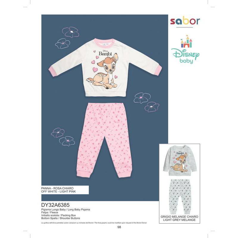 Pijama 30/12 Bambi