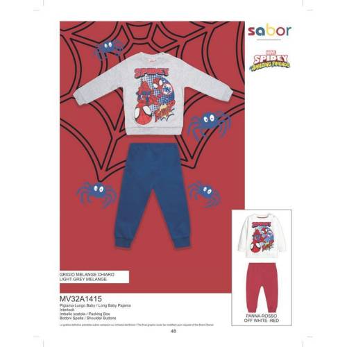 Pijama 12/30 Aranha