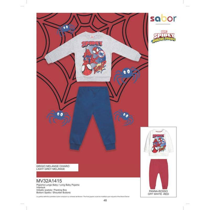 Pijama 12/30 Spidey