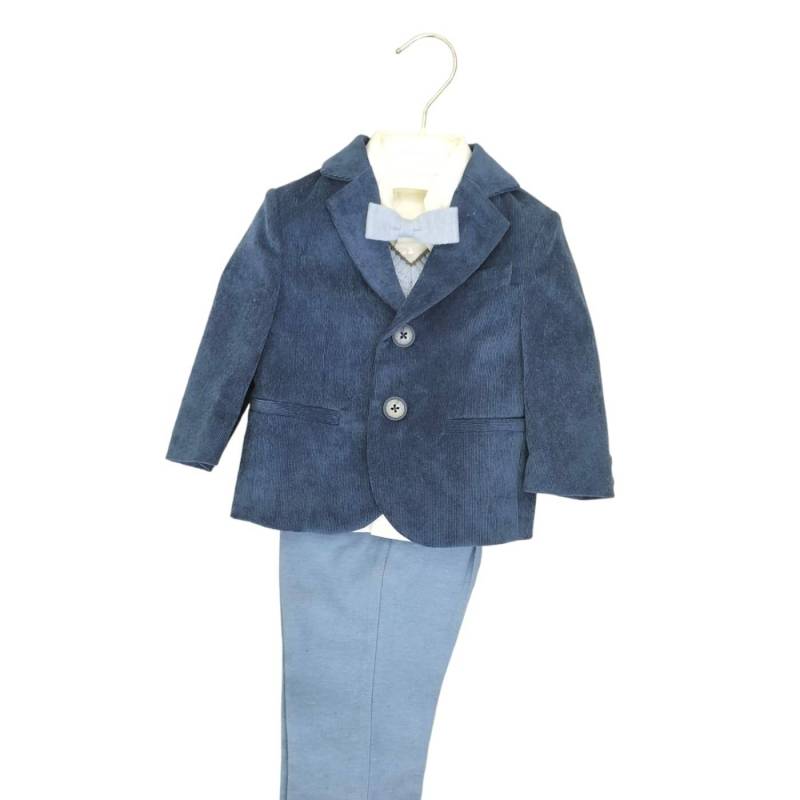 Elegantes Babykostüm Taufe Zeremonie Größe 6 Monate - 