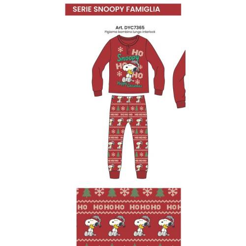 Pijama 3/10 Natal do Snoopy