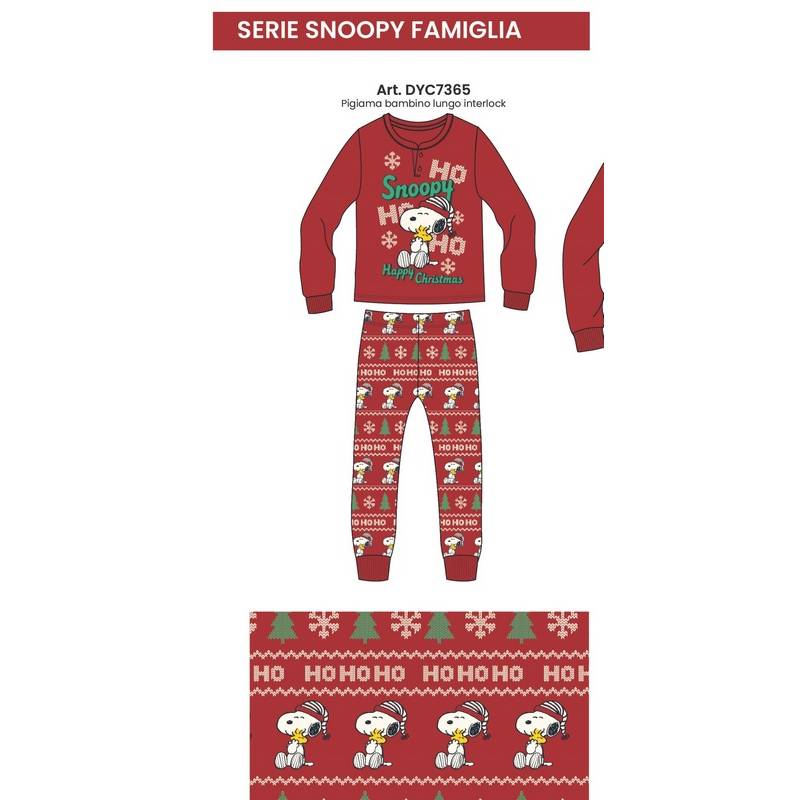 Pijama 3/10 Snoopy Navidad