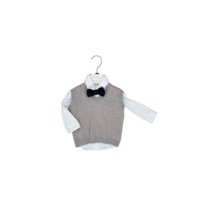 Completo elegante bambino battesimo cerimonia misura 6 mesi - 